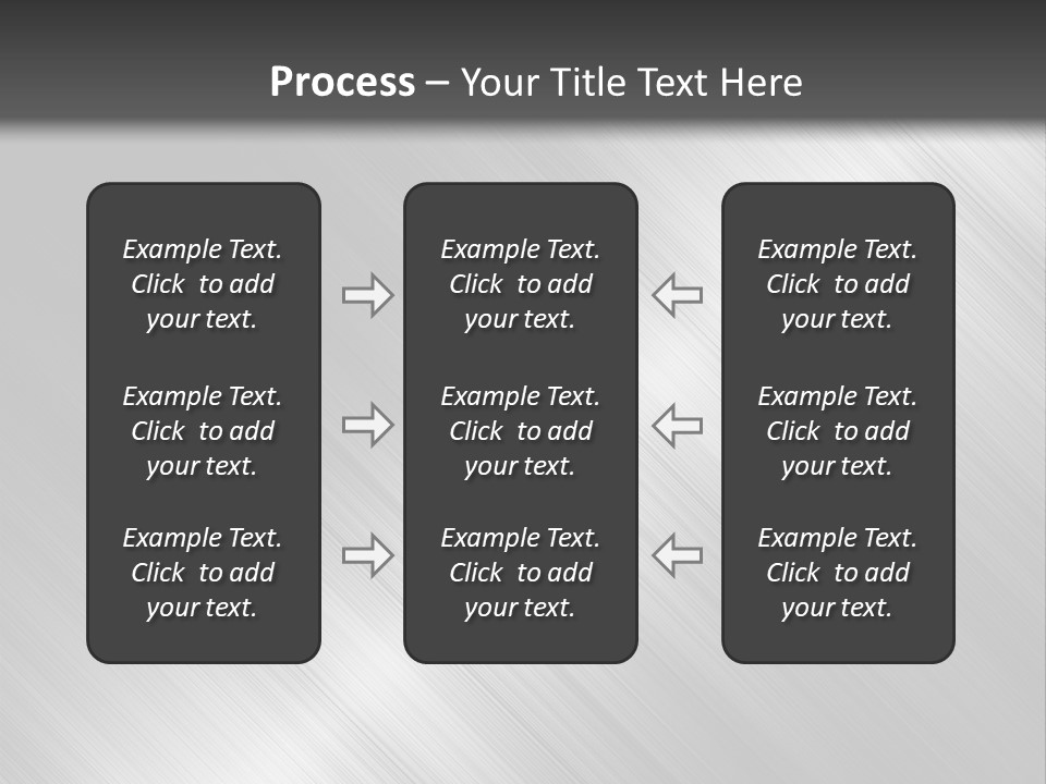 Silver Painting Textured PowerPoint Template