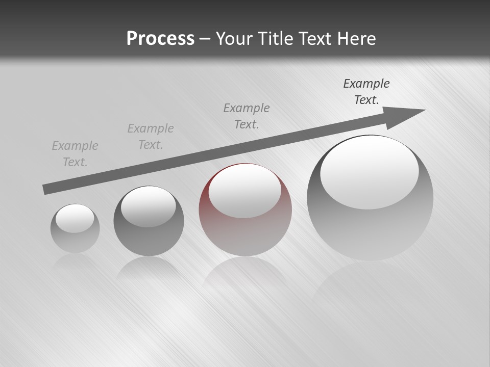 Silver Painting Textured PowerPoint Template