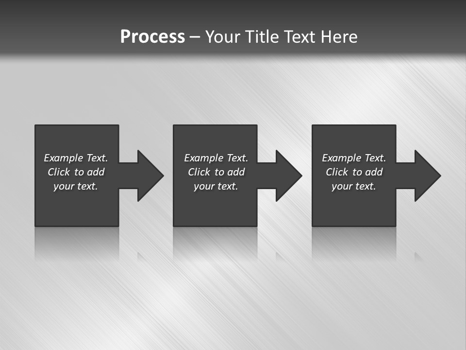 Silver Painting Textured PowerPoint Template