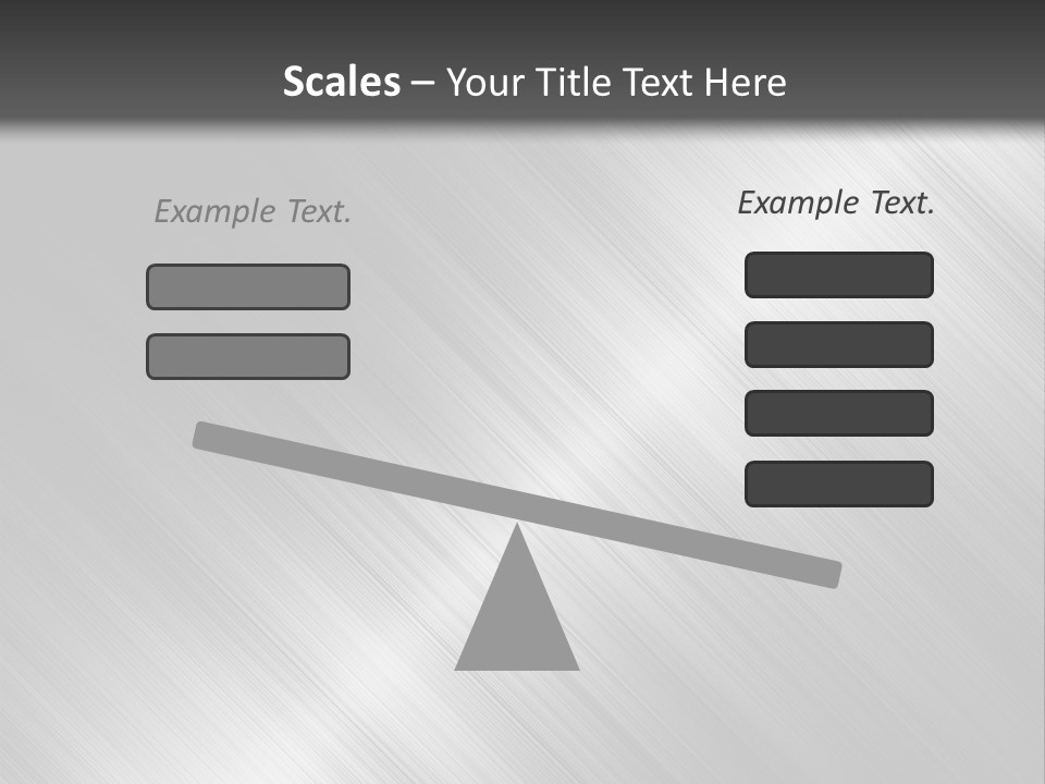 Silver Painting Textured PowerPoint Template