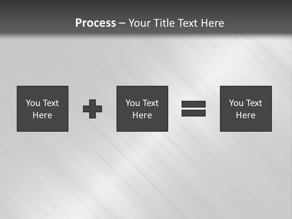 Silver Painting Textured PowerPoint Template
