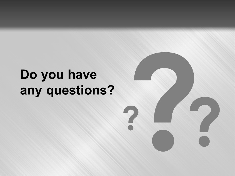 Silver Painting Textured PowerPoint Template