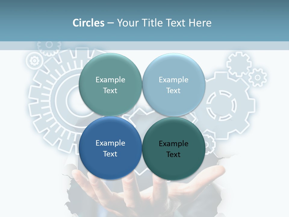 Office Transparent Technologie PowerPoint Template