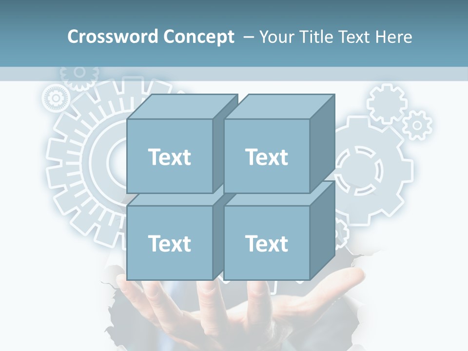 Office Transparent Technologie PowerPoint Template