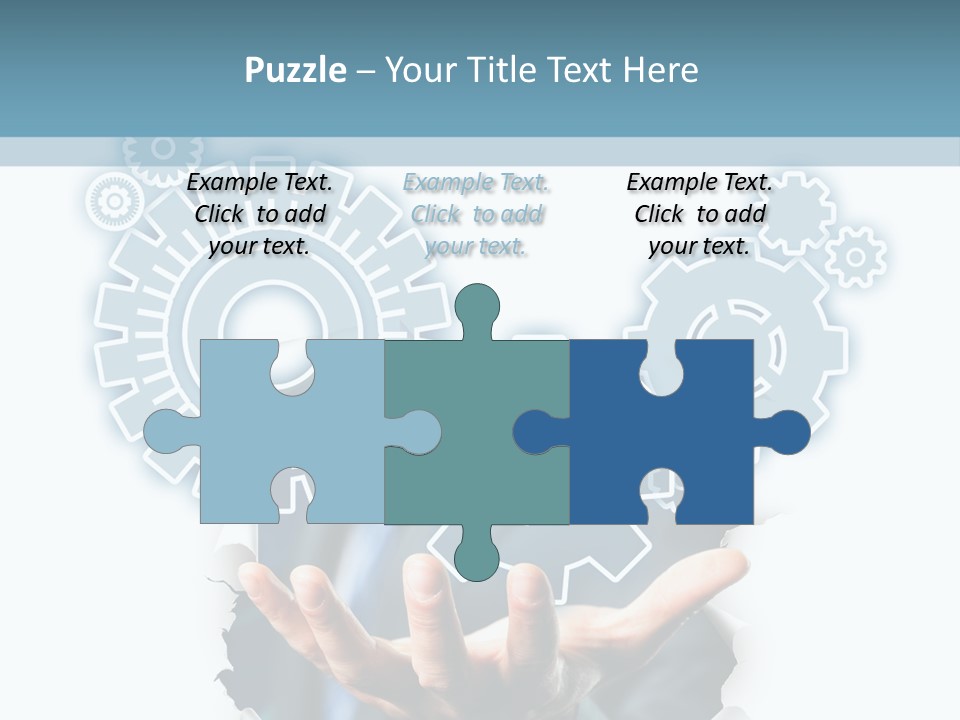 Office Transparent Technologie PowerPoint Template