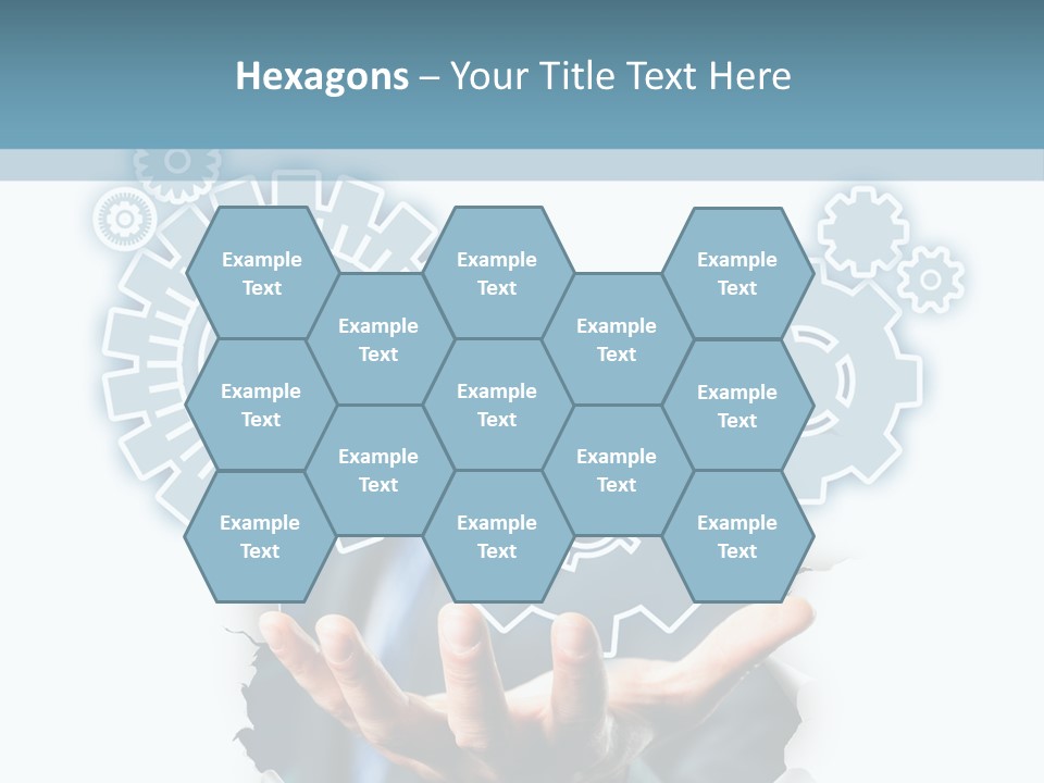 Office Transparent Technologie PowerPoint Template