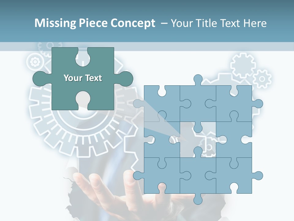 Office Transparent Technologie PowerPoint Template