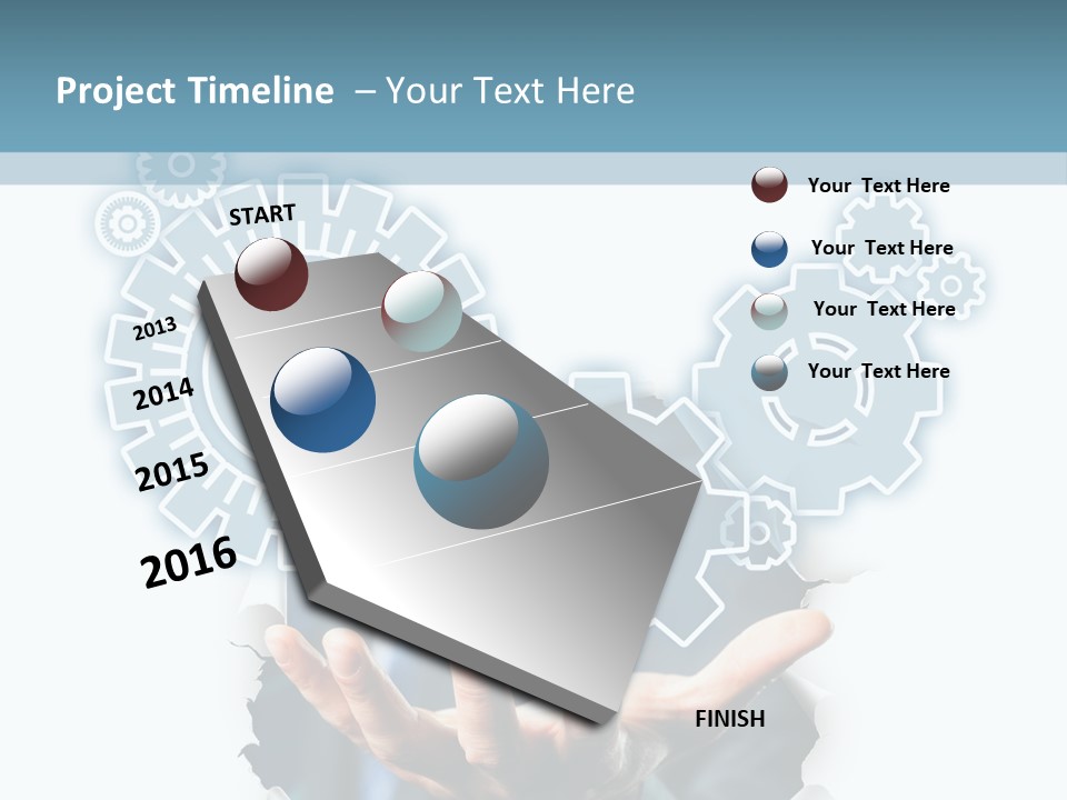 Office Transparent Technologie PowerPoint Template