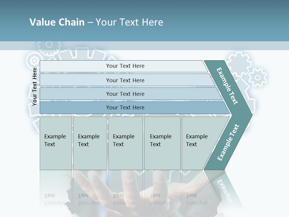 Office Transparent Technologie PowerPoint Template