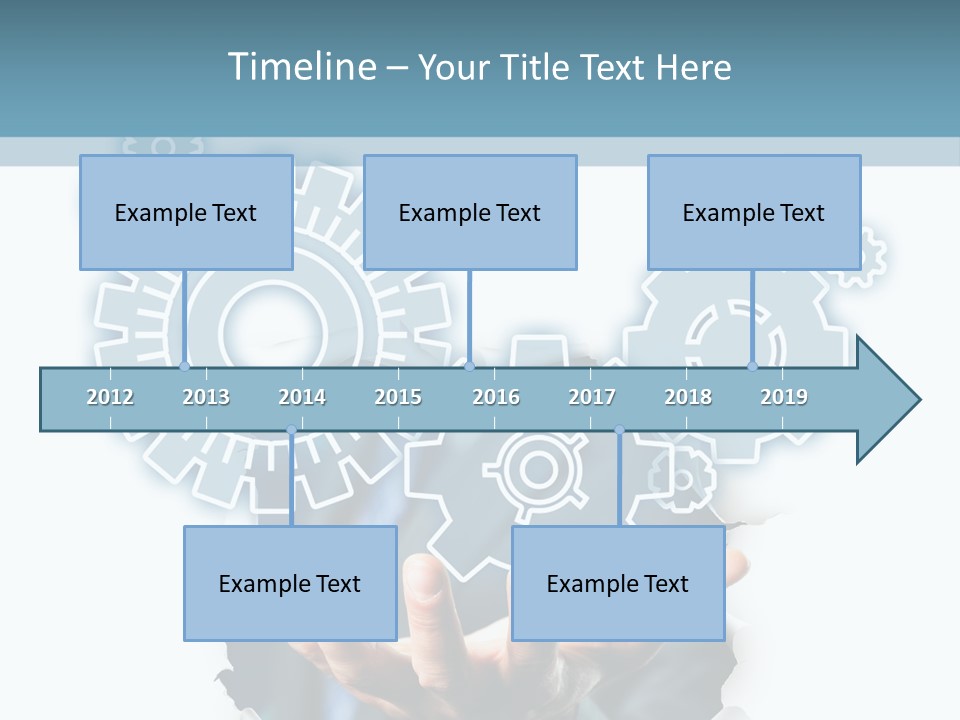 Office Transparent Technologie PowerPoint Template