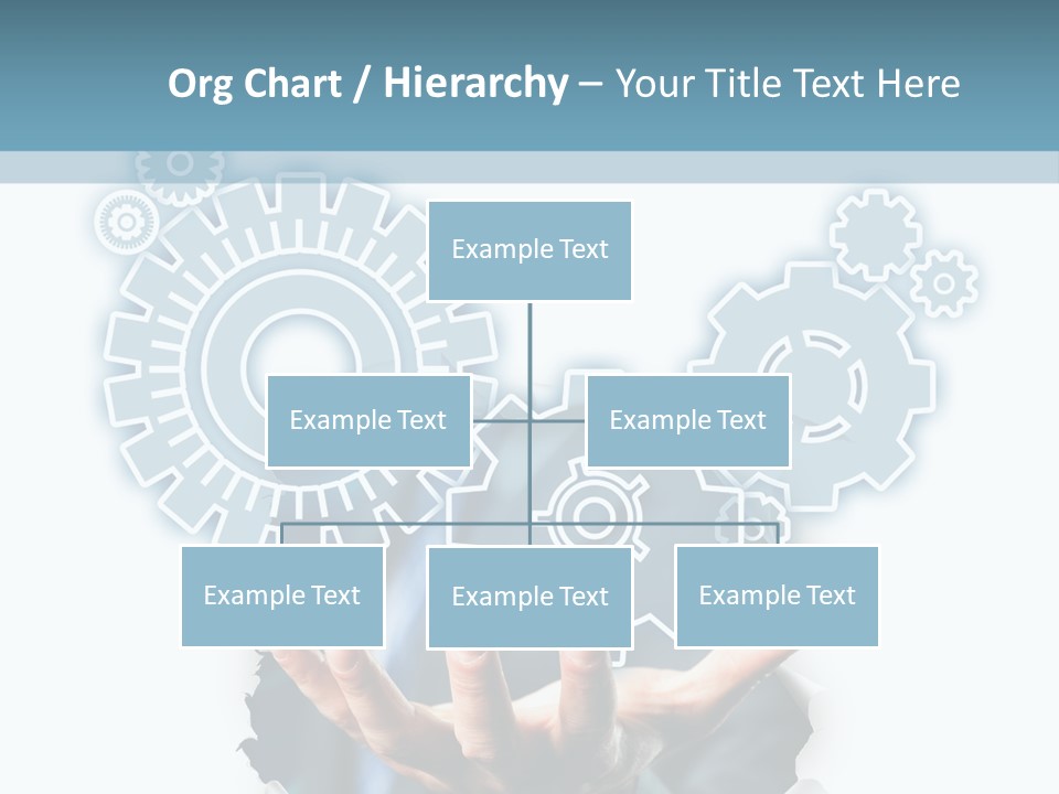 Office Transparent Technologie PowerPoint Template