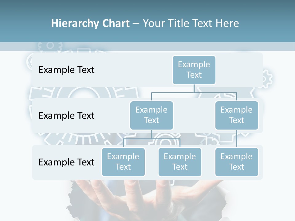Office Transparent Technologie PowerPoint Template