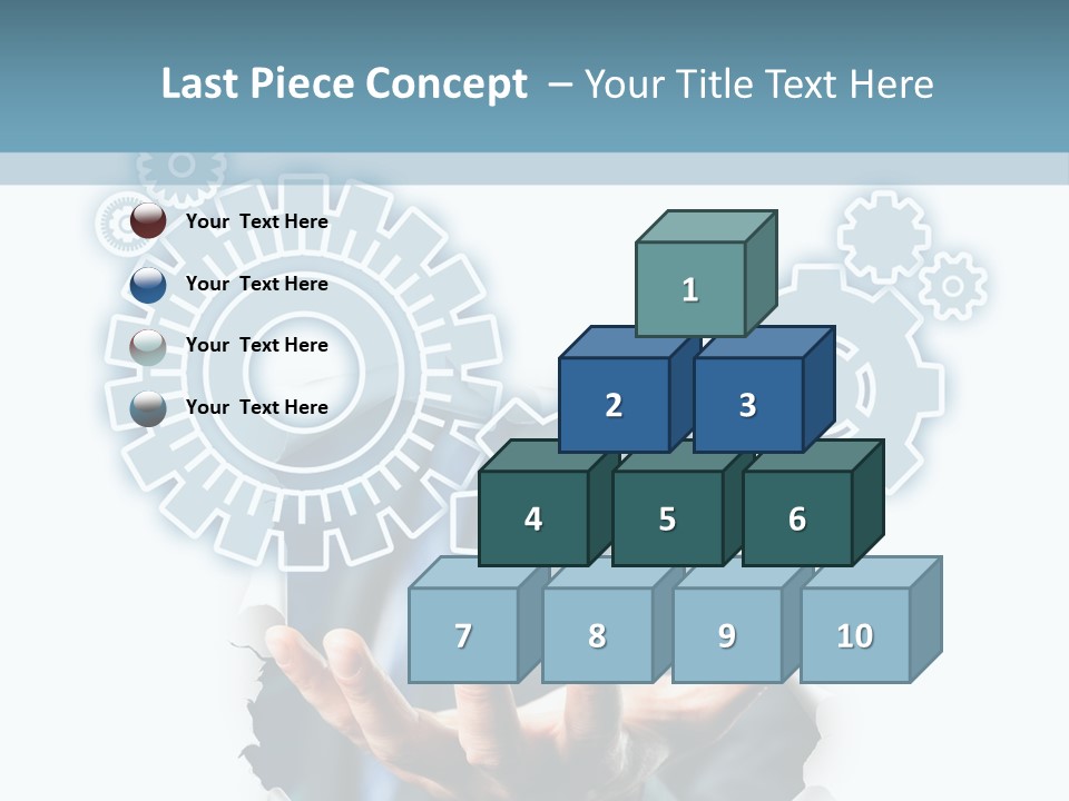 Office Transparent Technologie PowerPoint Template