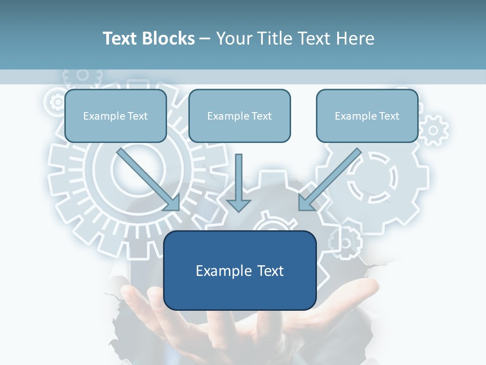 Office Transparent Technologie PowerPoint Template