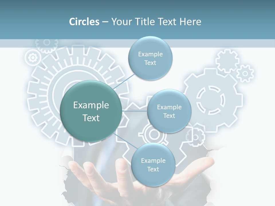 Office Transparent Technologie PowerPoint Template