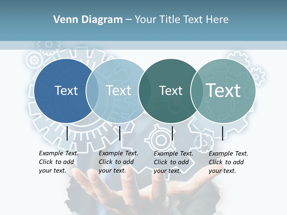 Office Transparent Technologie PowerPoint Template