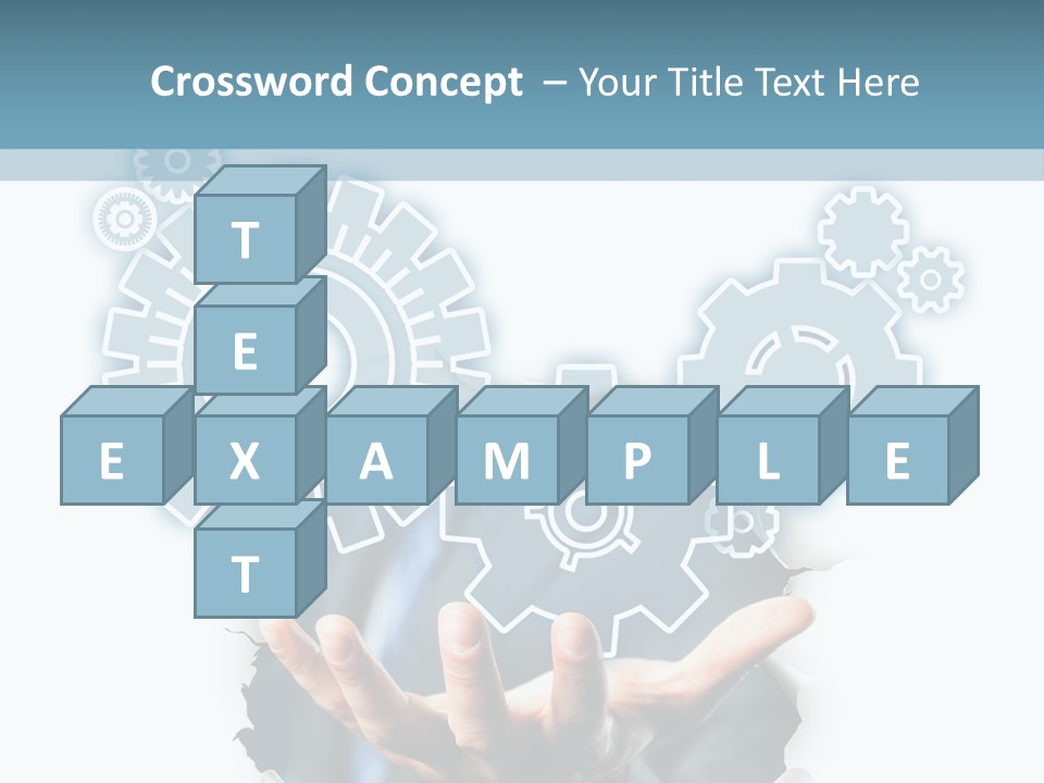 Office Transparent Technologie PowerPoint Template