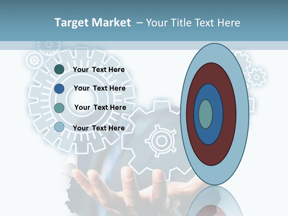 Office Transparent Technologie PowerPoint Template