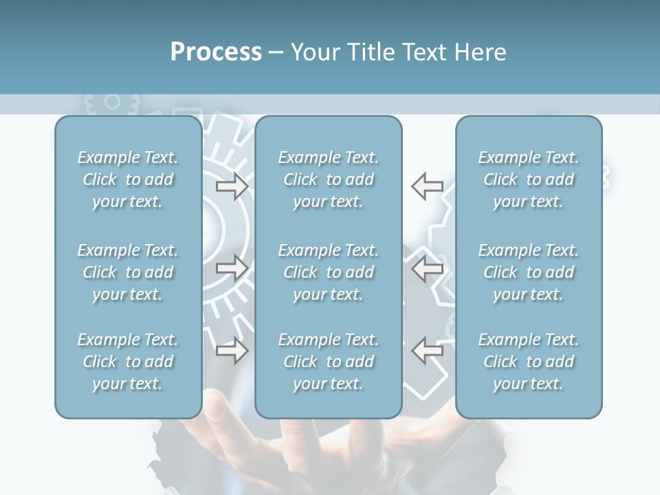 Office Transparent Technologie PowerPoint Template