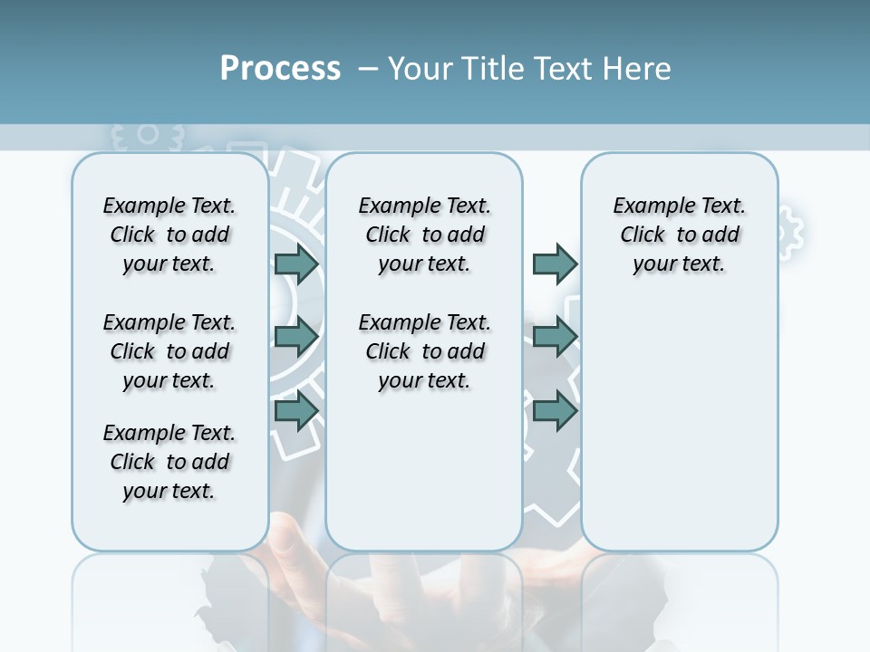 Office Transparent Technologie PowerPoint Template