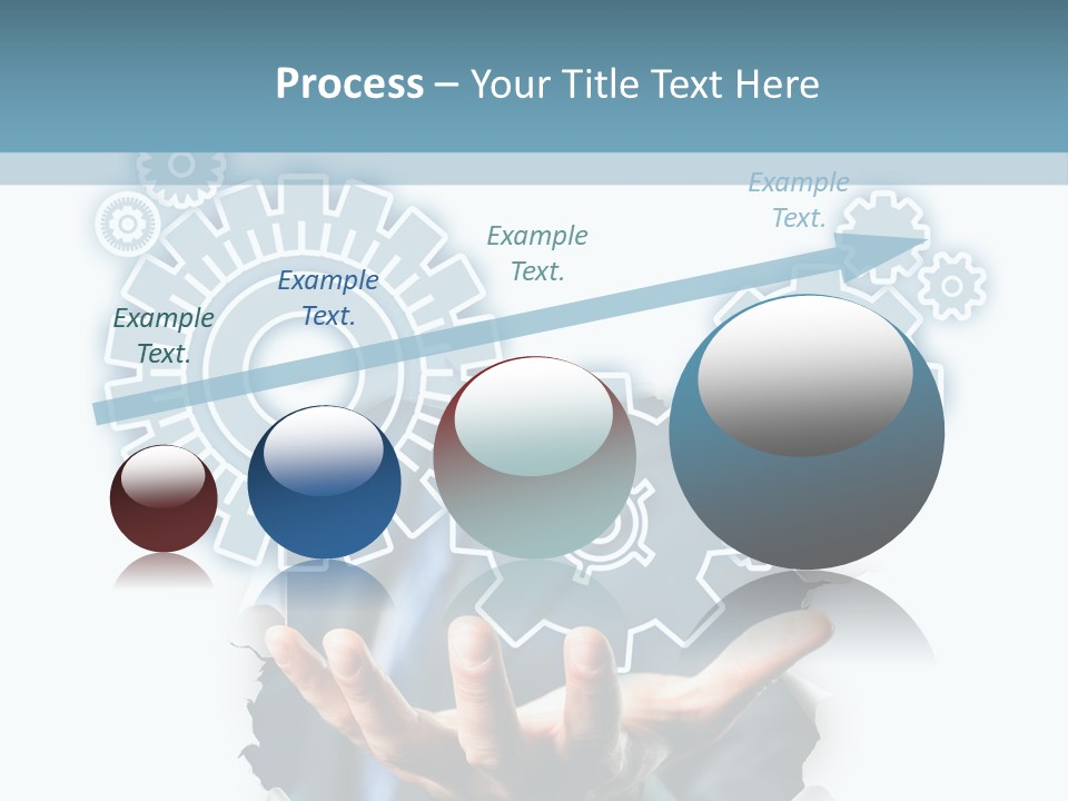 Office Transparent Technologie PowerPoint Template