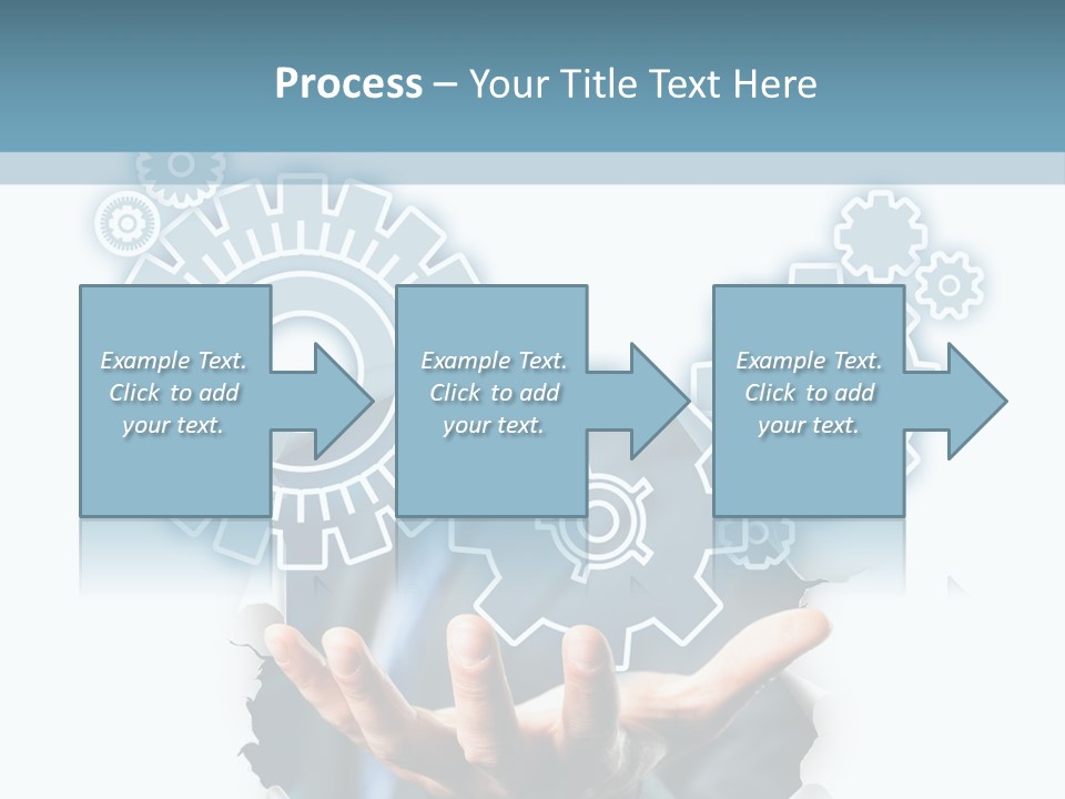 Office Transparent Technologie PowerPoint Template
