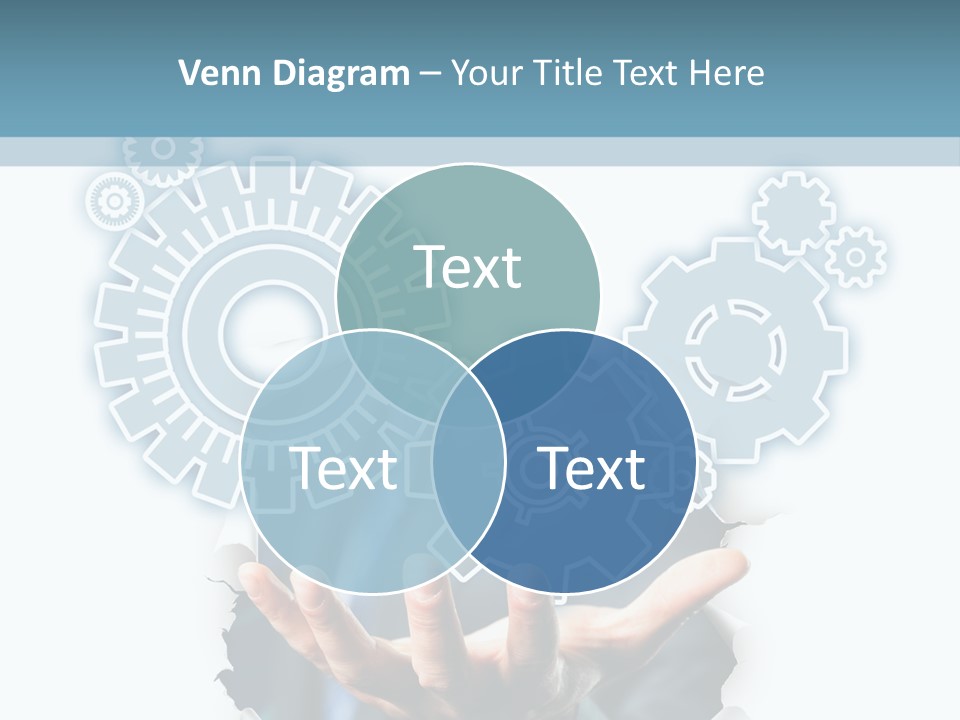 Office Transparent Technologie PowerPoint Template