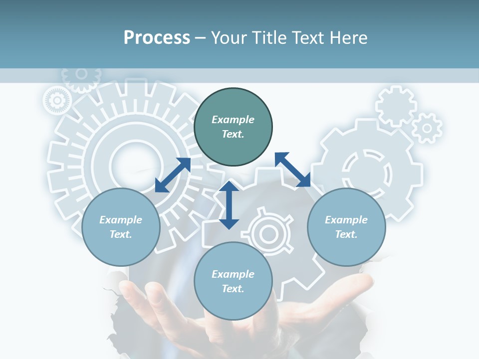 Office Transparent Technologie PowerPoint Template