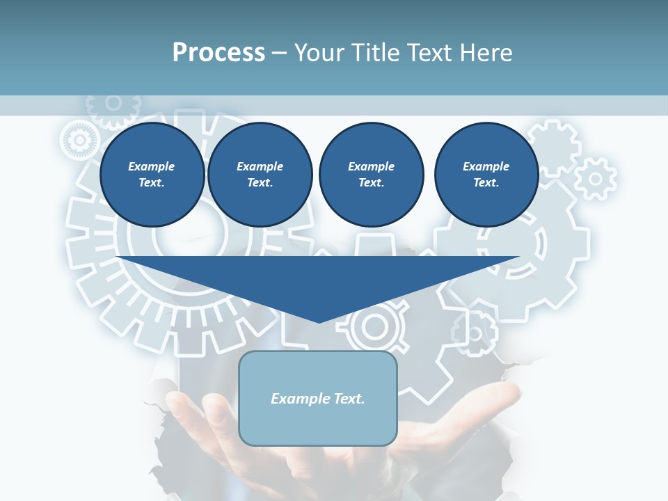 Office Transparent Technologie PowerPoint Template