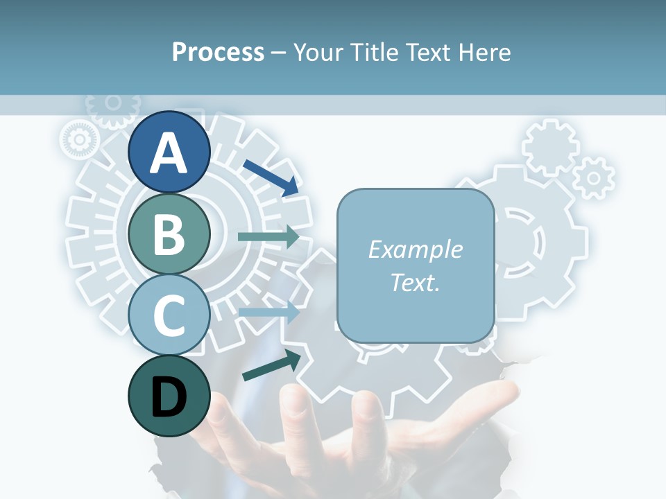 Office Transparent Technologie PowerPoint Template
