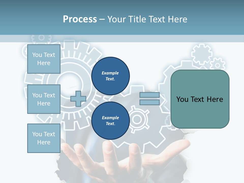 Office Transparent Technologie PowerPoint Template