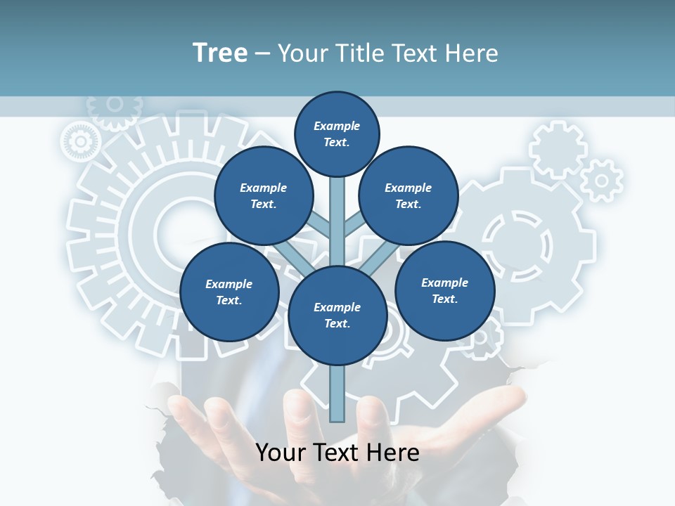 Office Transparent Technologie PowerPoint Template
