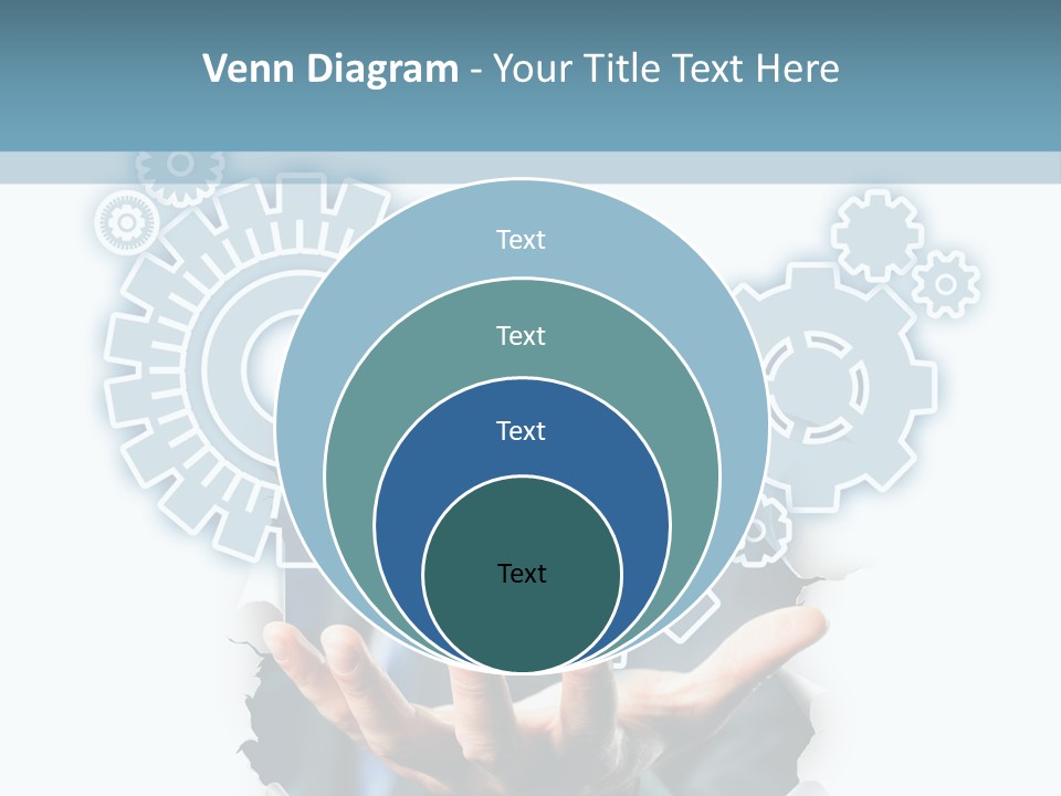 Office Transparent Technologie PowerPoint Template