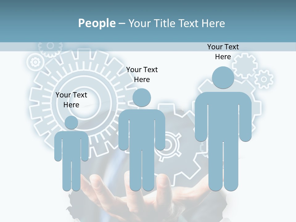 Office Transparent Technologie PowerPoint Template