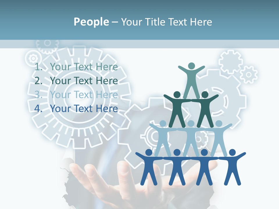 Office Transparent Technologie PowerPoint Template