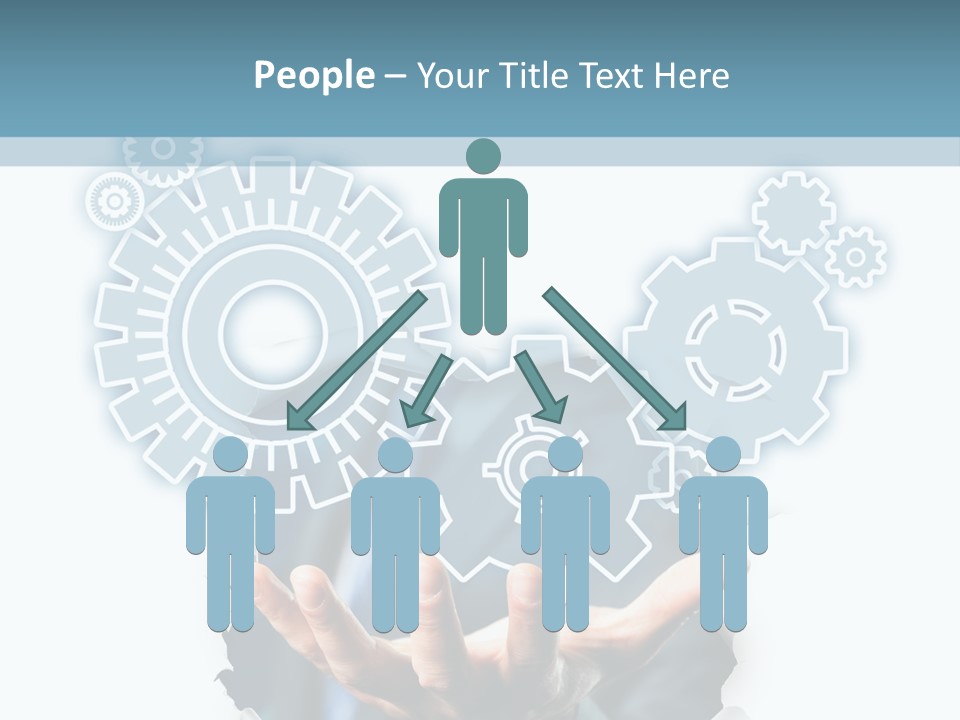 Office Transparent Technologie PowerPoint Template