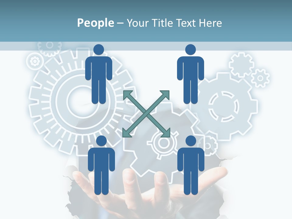 Office Transparent Technologie PowerPoint Template