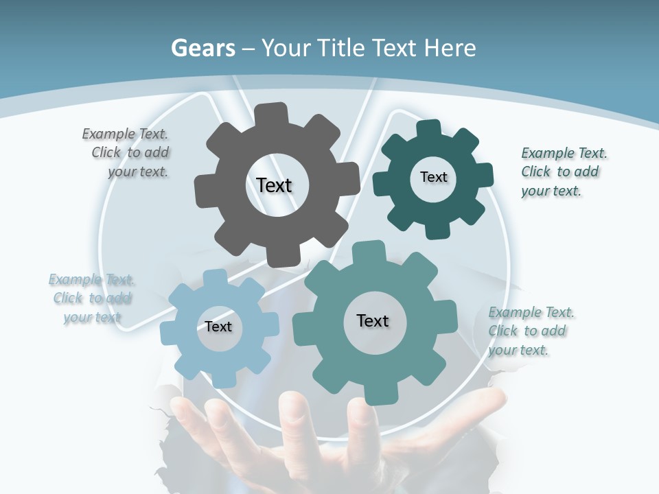 Arbeit Diagramm Statistisch PowerPoint Template