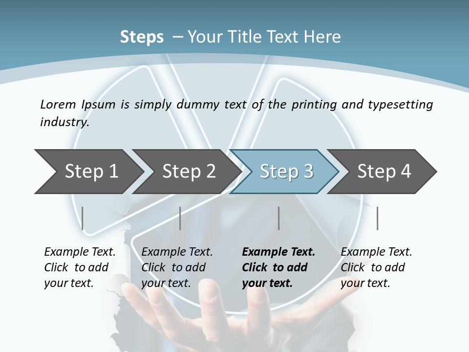 Arbeit Diagramm Statistisch PowerPoint Template