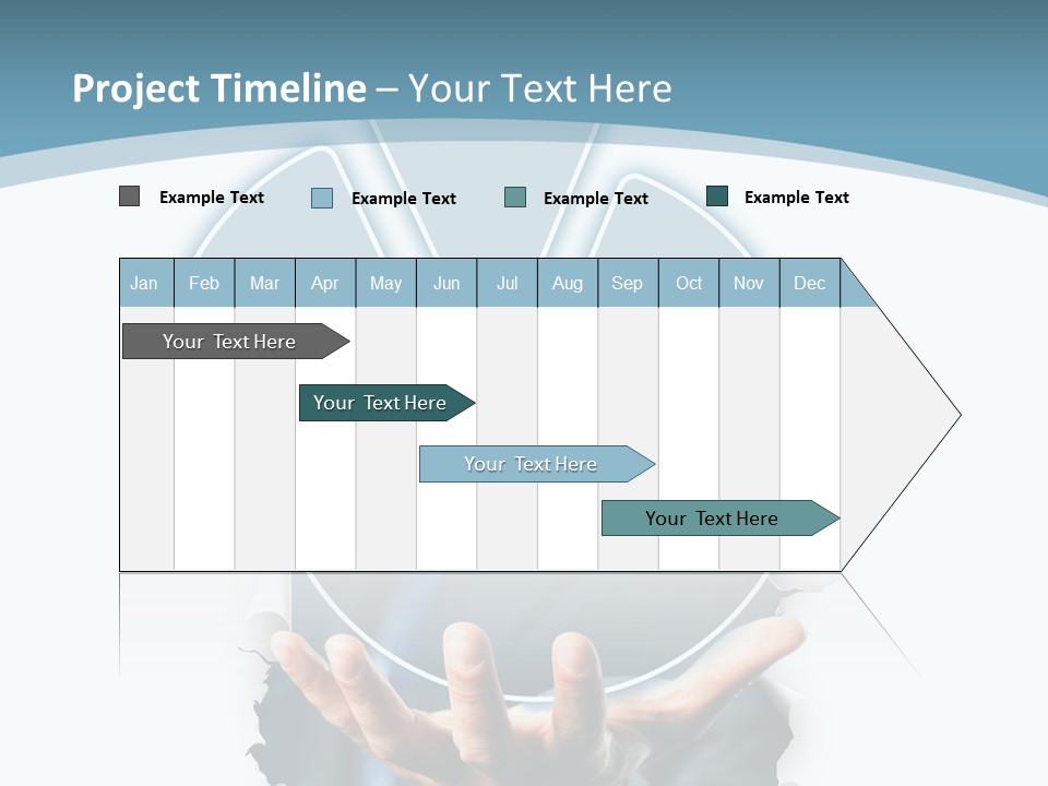 Arbeit Diagramm Statistisch PowerPoint Template