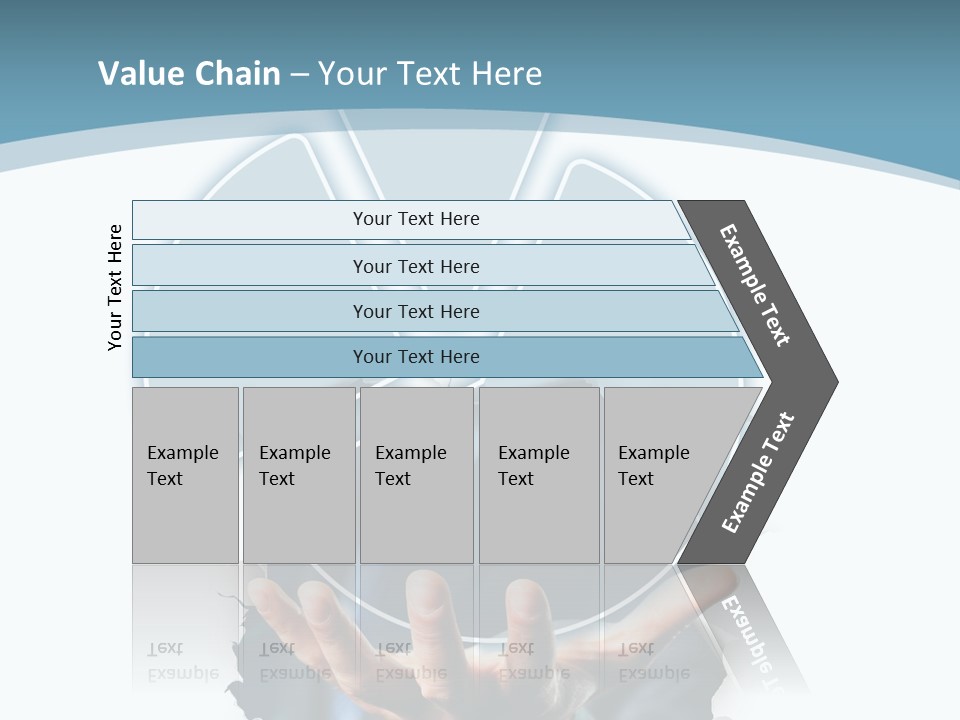 Arbeit Diagramm Statistisch PowerPoint Template