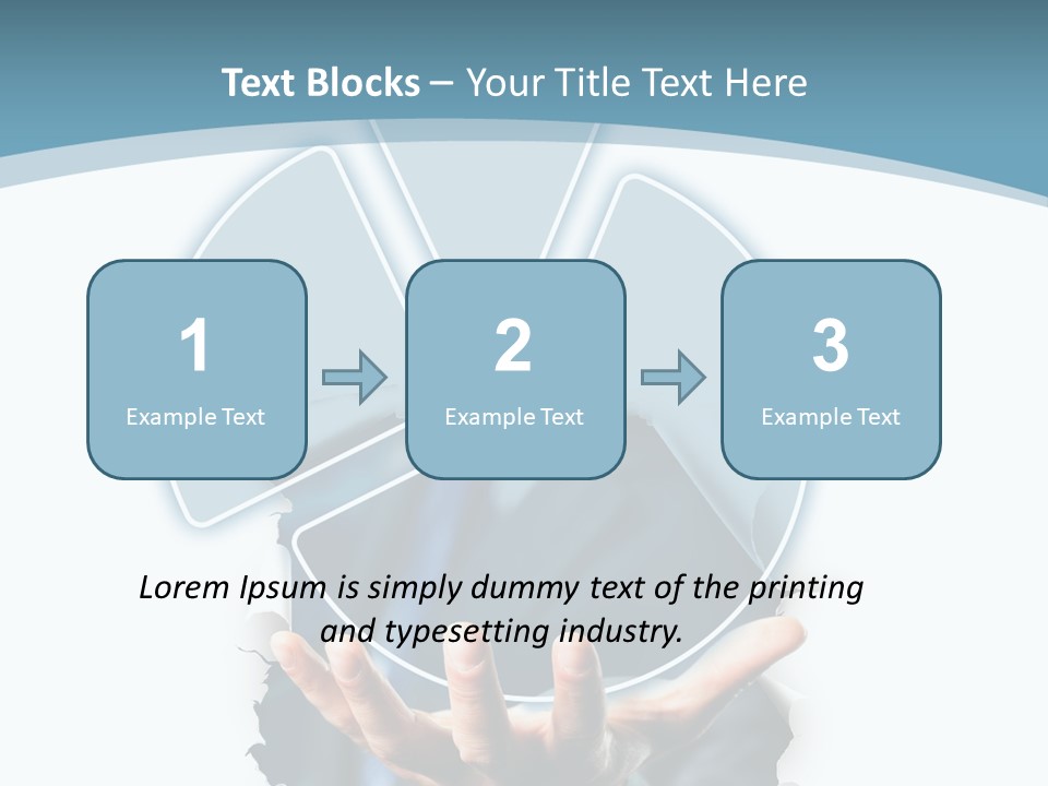 Arbeit Diagramm Statistisch PowerPoint Template