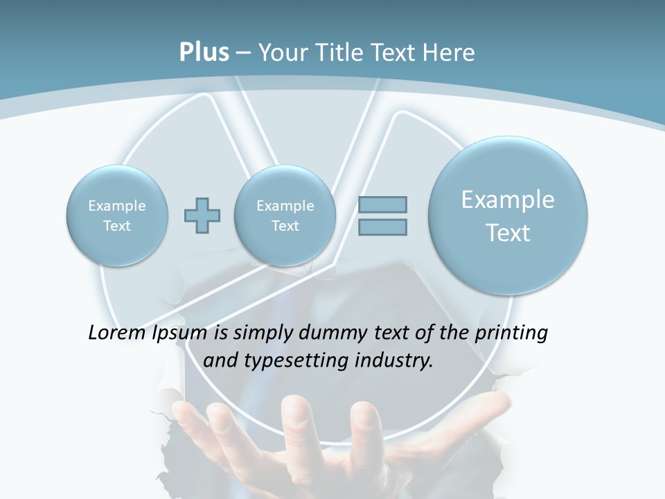 Arbeit Diagramm Statistisch PowerPoint Template