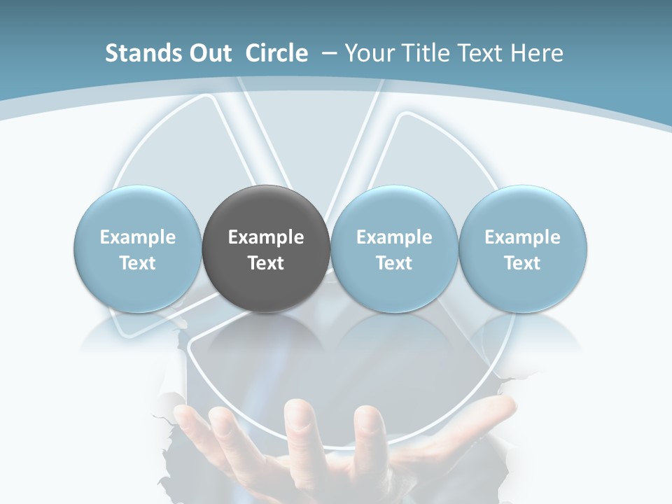 Arbeit Diagramm Statistisch PowerPoint Template