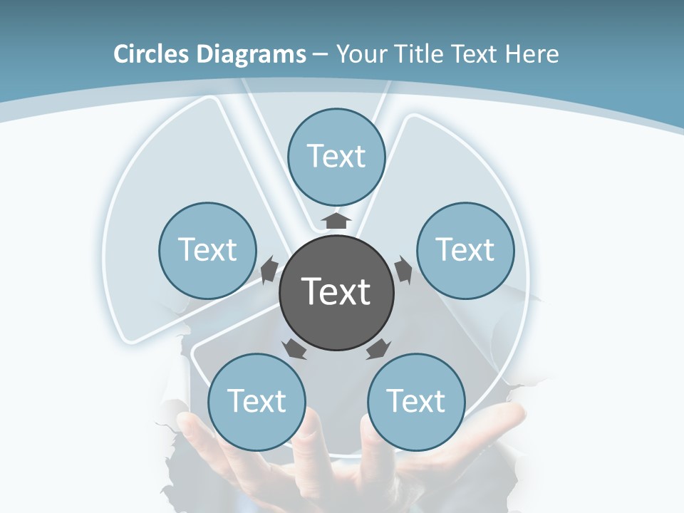 Arbeit Diagramm Statistisch PowerPoint Template