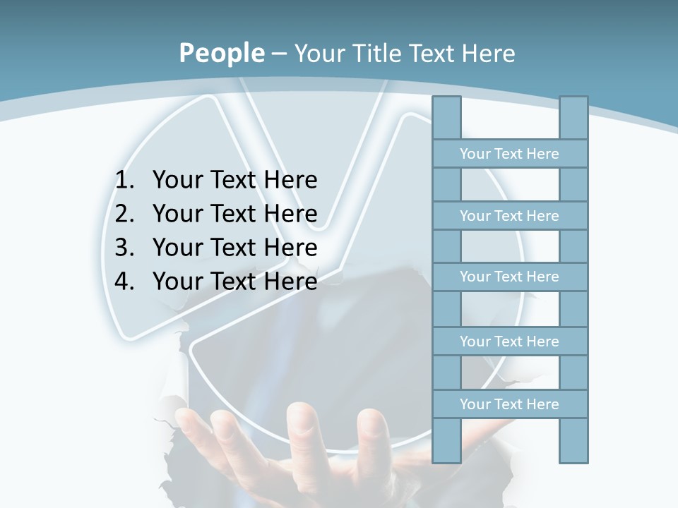 Arbeit Diagramm Statistisch PowerPoint Template