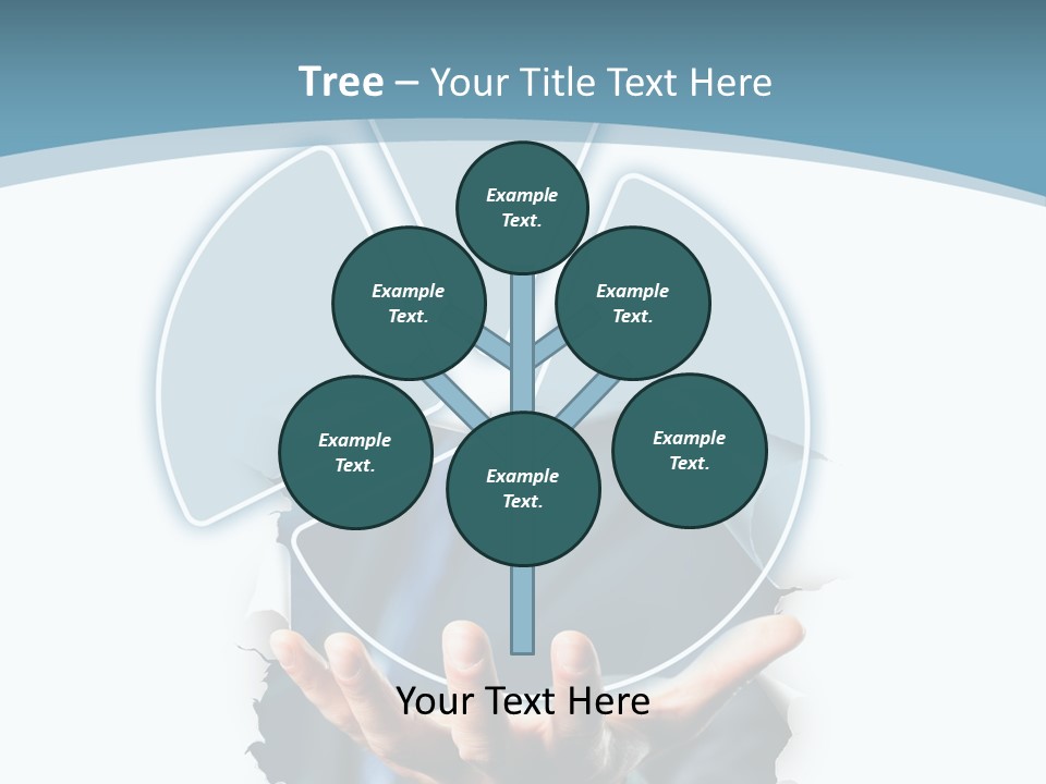 Arbeit Diagramm Statistisch PowerPoint Template