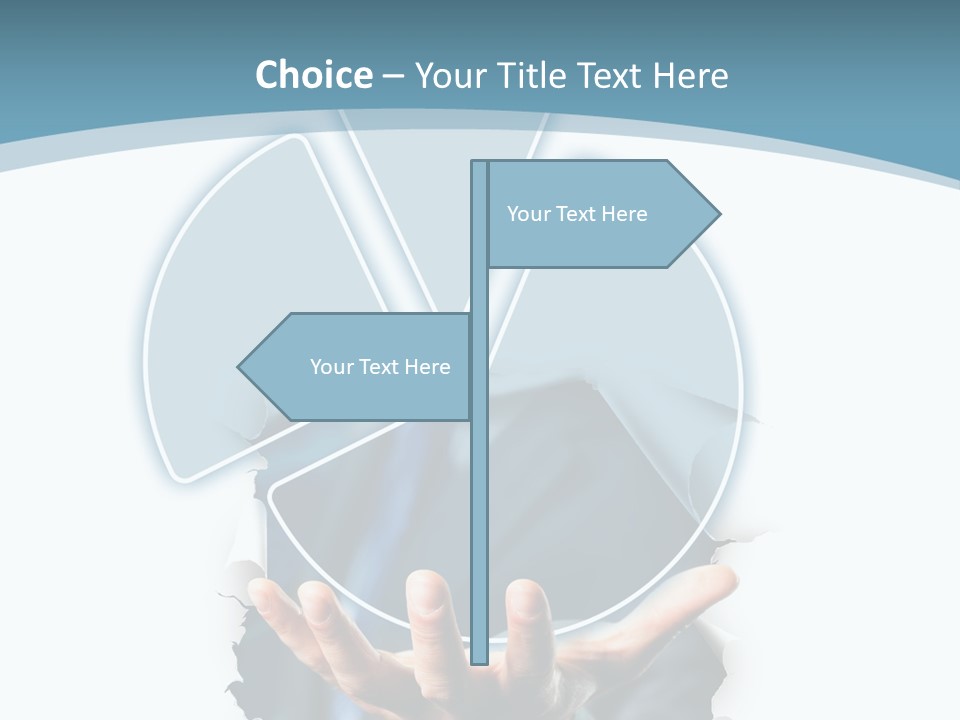 Arbeit Diagramm Statistisch PowerPoint Template