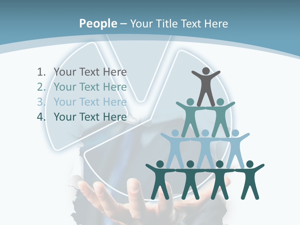 Arbeit Diagramm Statistisch PowerPoint Template