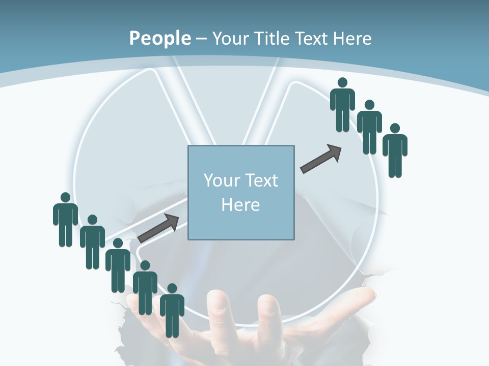 Arbeit Diagramm Statistisch PowerPoint Template